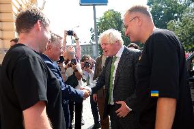 Boris Johnson becomes honorary doctor of Lviv National University
